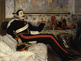 Frederick Gustavus Burnaby (1842-1885), painted by Tissot