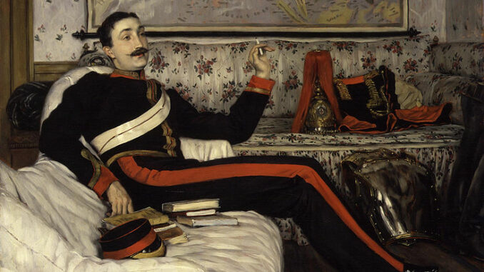 Frederick Gustavus Burnaby (1842-1885), painted by Tissot