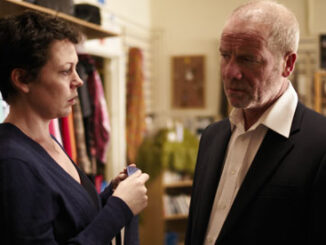 Olivia Colman and Peter Mullan in Tyrannosaur, 2011