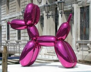 Balloon Dog (Magenta) by Jeff Koons