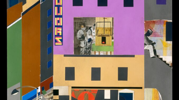 2_Romare Bearden_The Block_1971_DETAIL