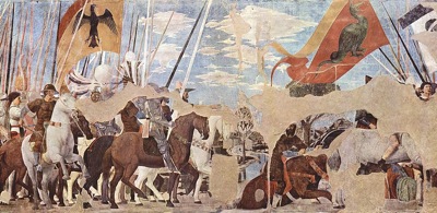 Piero della Francesca the Arezzo frescoes at San Francesco The