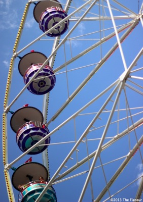 Zurich big wheel flaneur