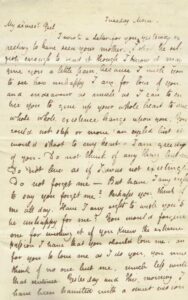 John Keats' Letter to Fanny Brawne, May 1820